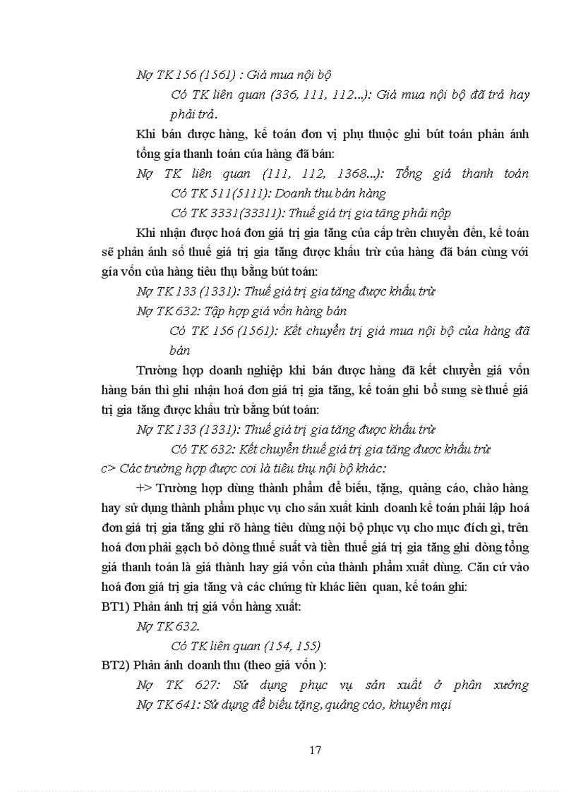 image for page Hoàn thiện hạch toán tiêu thụ và kết quả tiêu thụ thành phẩm tại Công ty Cơ khí Hà Nội
