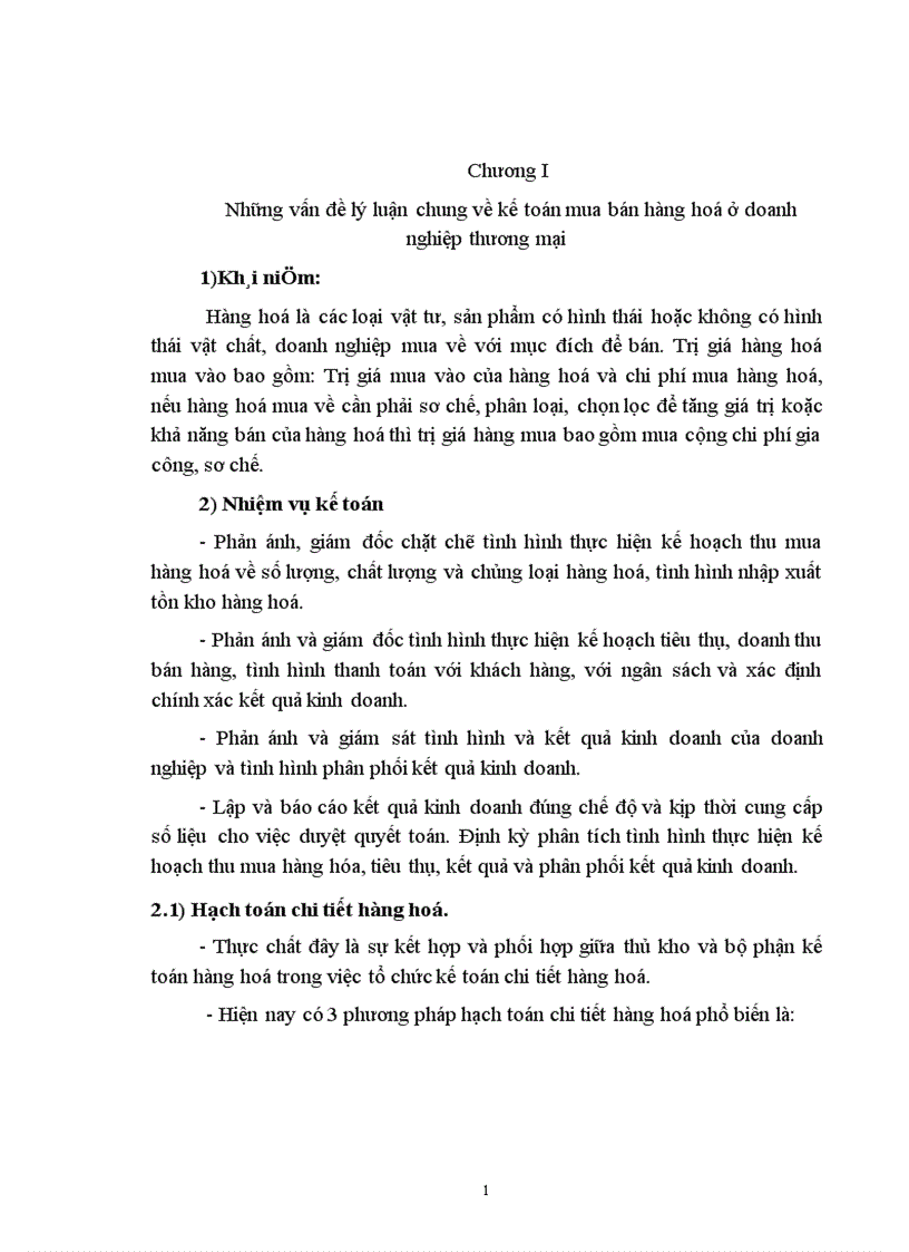 image for page Thực tế công tác kế toán mua bán hàng hoá ở Công ty Thương mại và Đầu tư phát triển Hà nội.