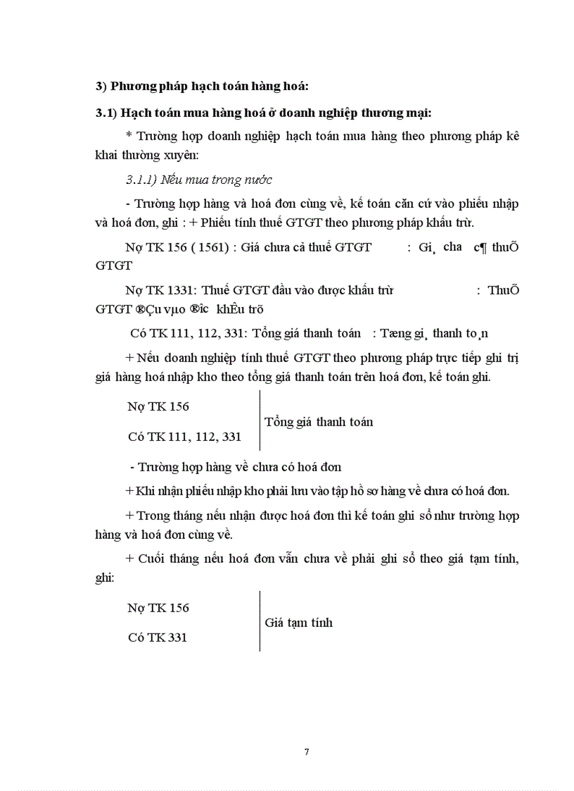 image for page Thực tế công tác kế toán mua bán hàng hoá ở Công ty Thương mại và Đầu tư phát triển Hà nội.