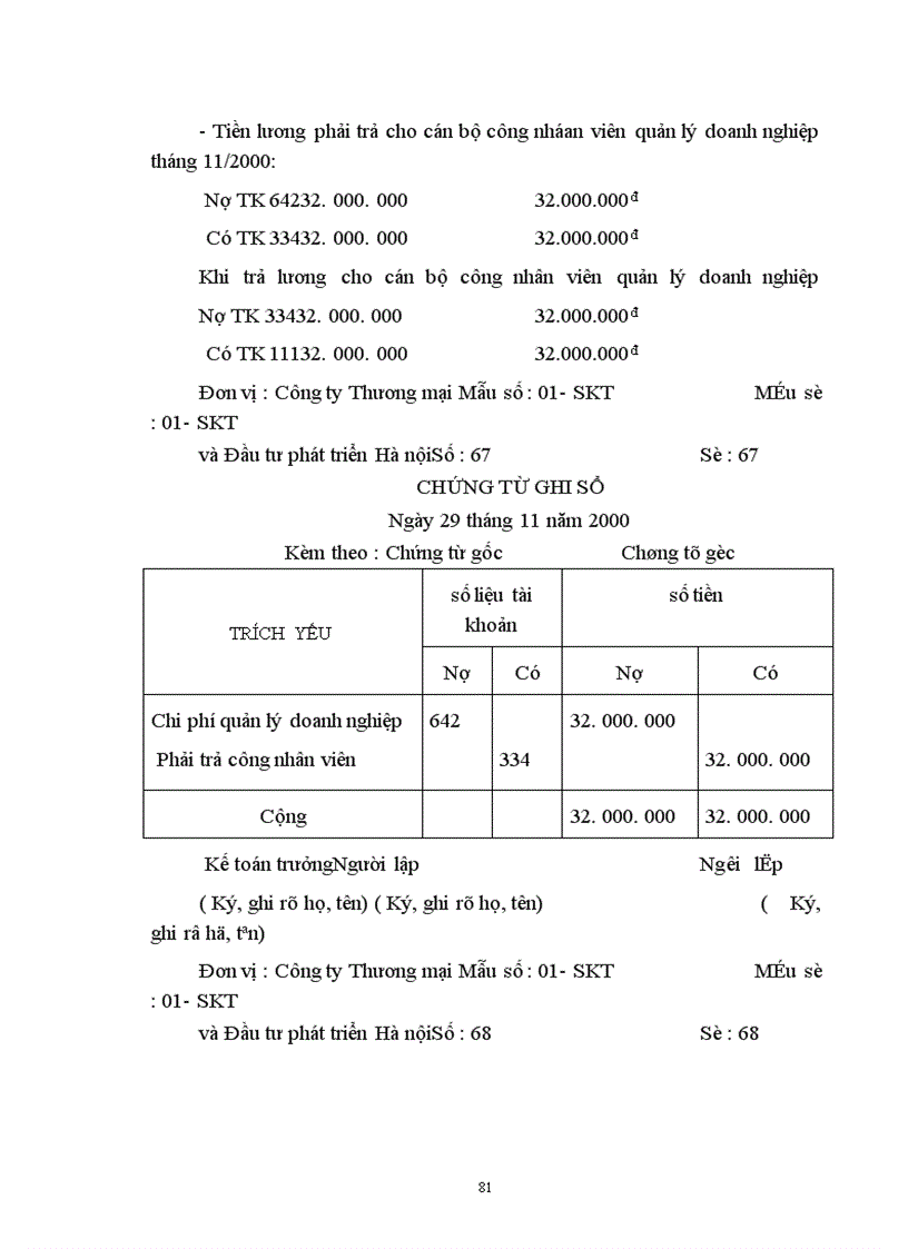 image for page Thực tế công tác kế toán mua bán hàng hoá ở Công ty Thương mại và Đầu tư phát triển Hà nội.