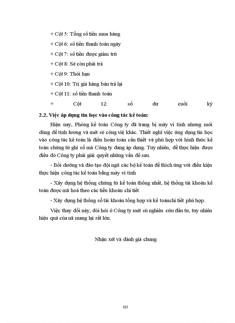 image for page Thực tế công tác kế toán mua bán hàng hoá ở Công ty Thương mại và Đầu tư phát triển Hà nội.