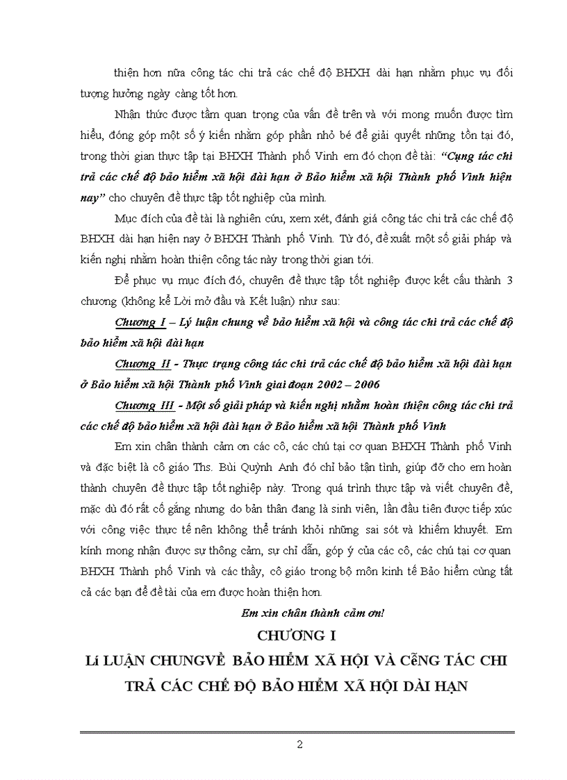 image for page Công tác chi trả các chế độ bảo hiểm xã hội dài hạn ở Bảo hiểm xã hội Thành phố Vinh hiện nay