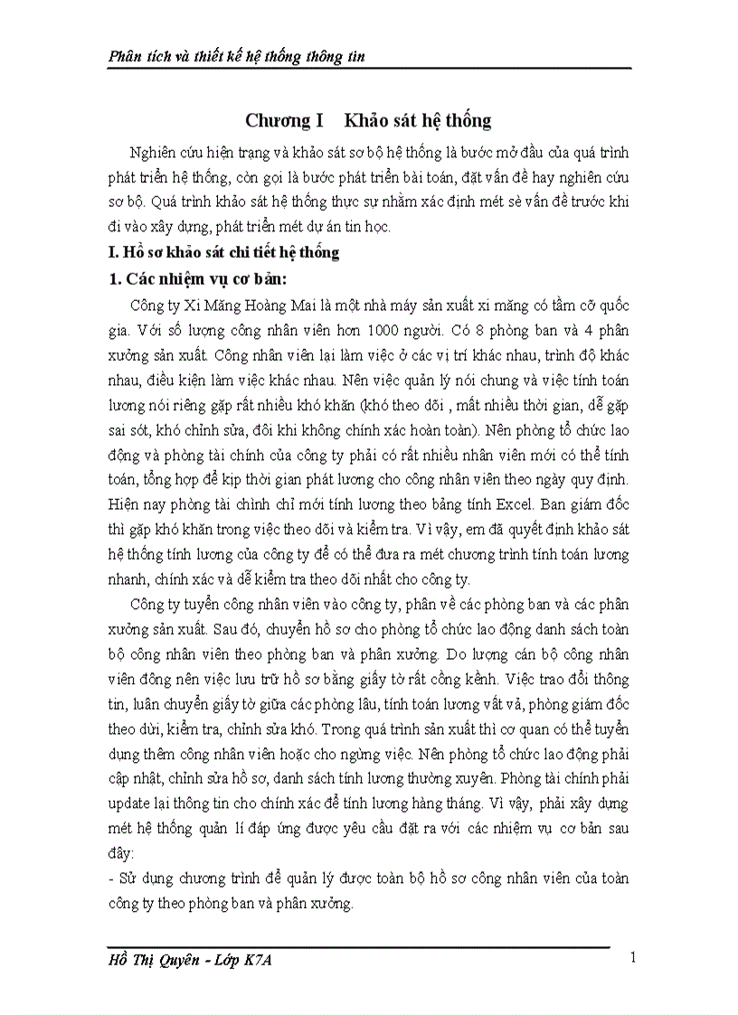 image for page Phân tích và thiết kế hệ thống thông tin