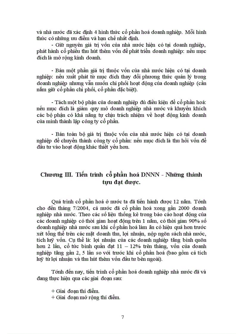 image for page Cổ phần hoá các doanh nghiệp Nhà nước ở Việt Nam hiện nay