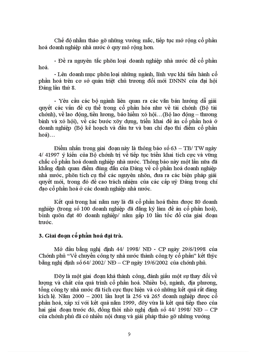 image for page Cổ phần hoá các doanh nghiệp Nhà nước ở Việt Nam hiện nay