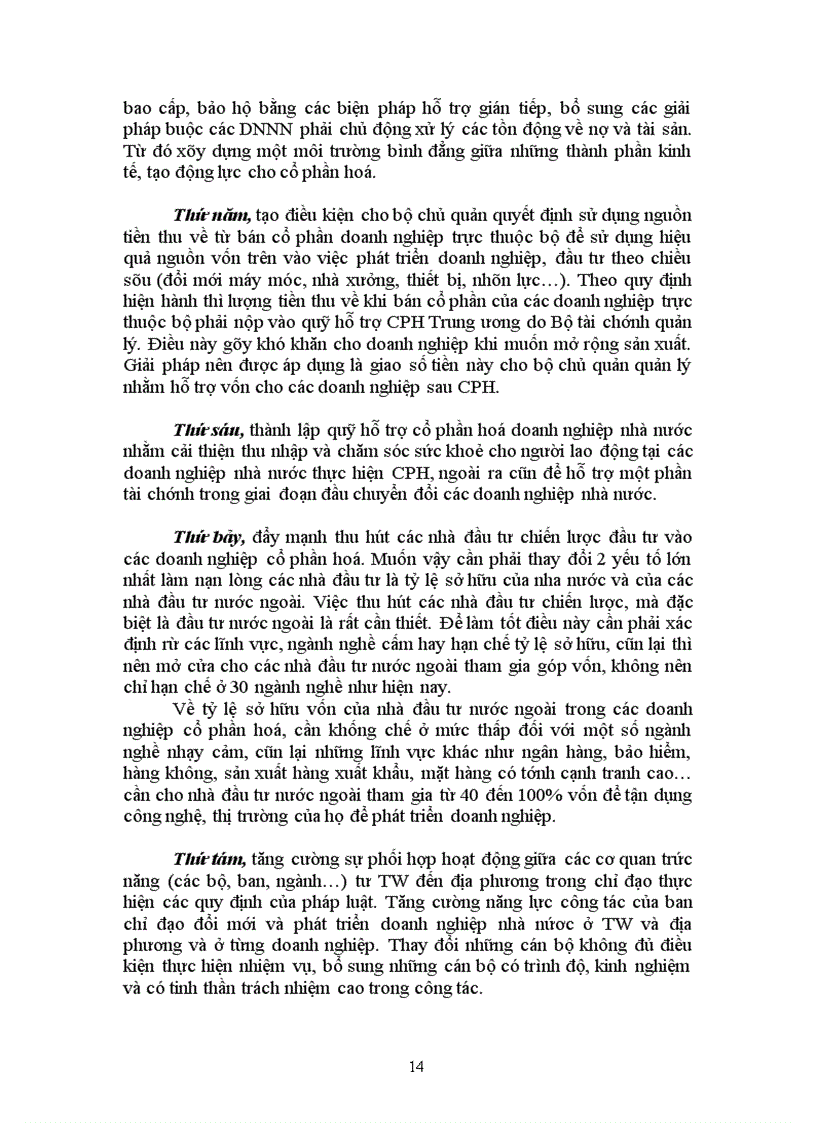 image for page Cổ phần hoá các doanh nghiệp Nhà nước ở Việt Nam hiện nay