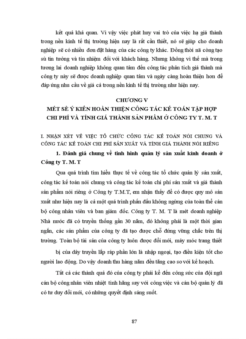 image for page Thực trạng công tác kế toán tập hợp chi phí sản xuất và tínhgiá thành sản phẩm của Công ty Thương mại và sản xuất thiết bị giao thông vận tải