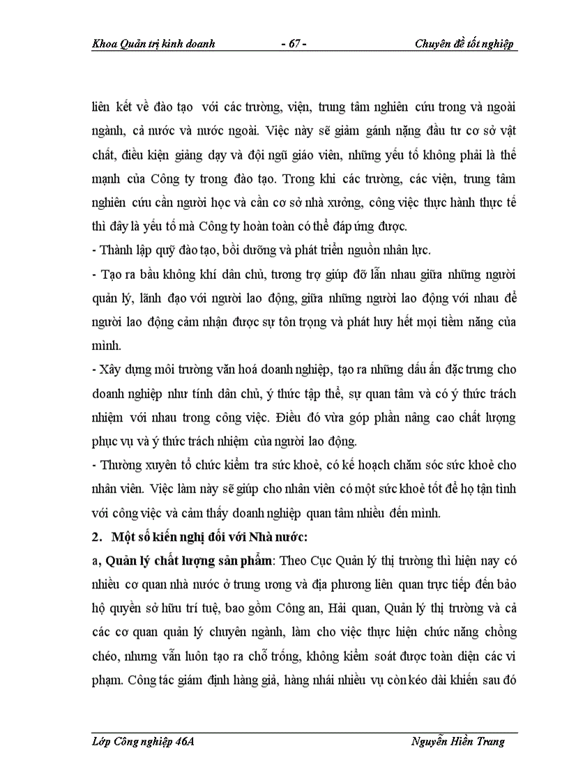 image for page Đa dạng hóa sản phẩm tại công ty cổ phần Tràng An