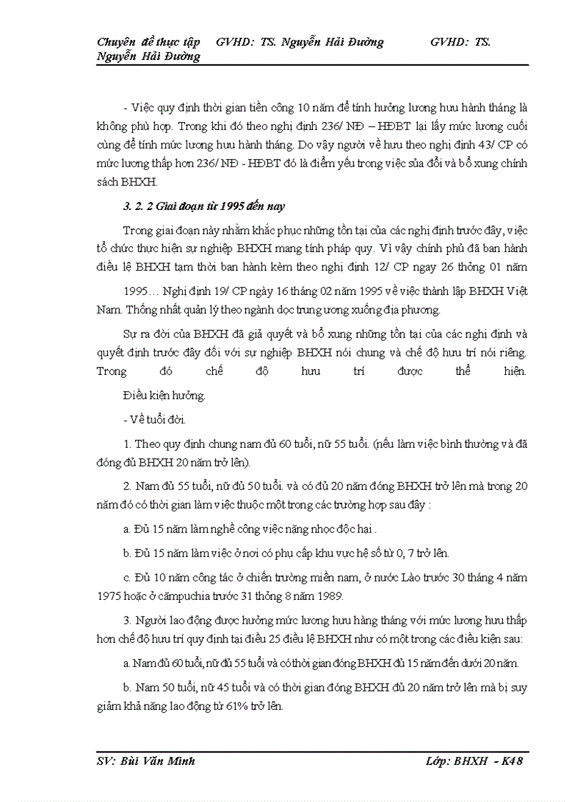 image for page Tình hình thực hiện chế độ hưu trí ở BHXH tỉnh Thái Bình