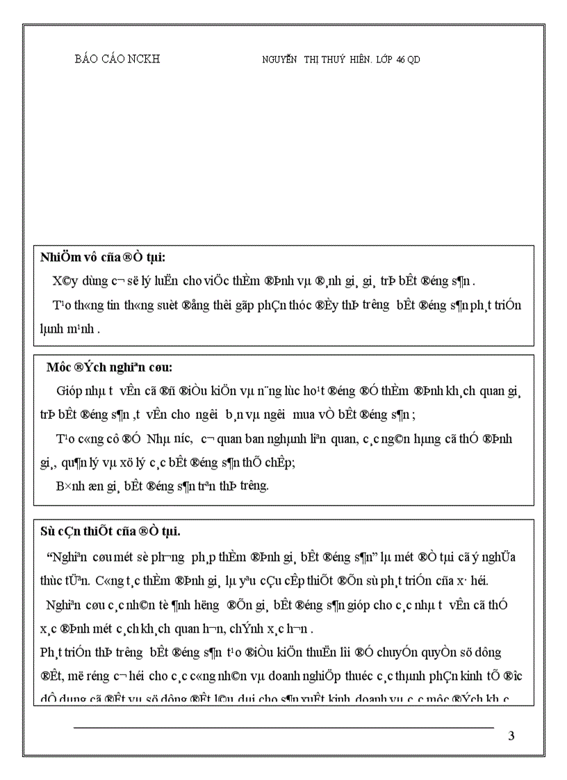 image for page Nghiên cứu một số phương pháp thẩm định giá trị bất động sản