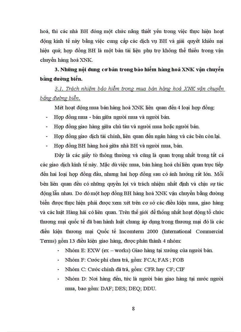 image for page Thực trạng hoạt động bảo hiểm và Tái bảo hiểm hàng hóa xuất nhập khẩu vận chuyển bằng đường biển ở Việt Nam.