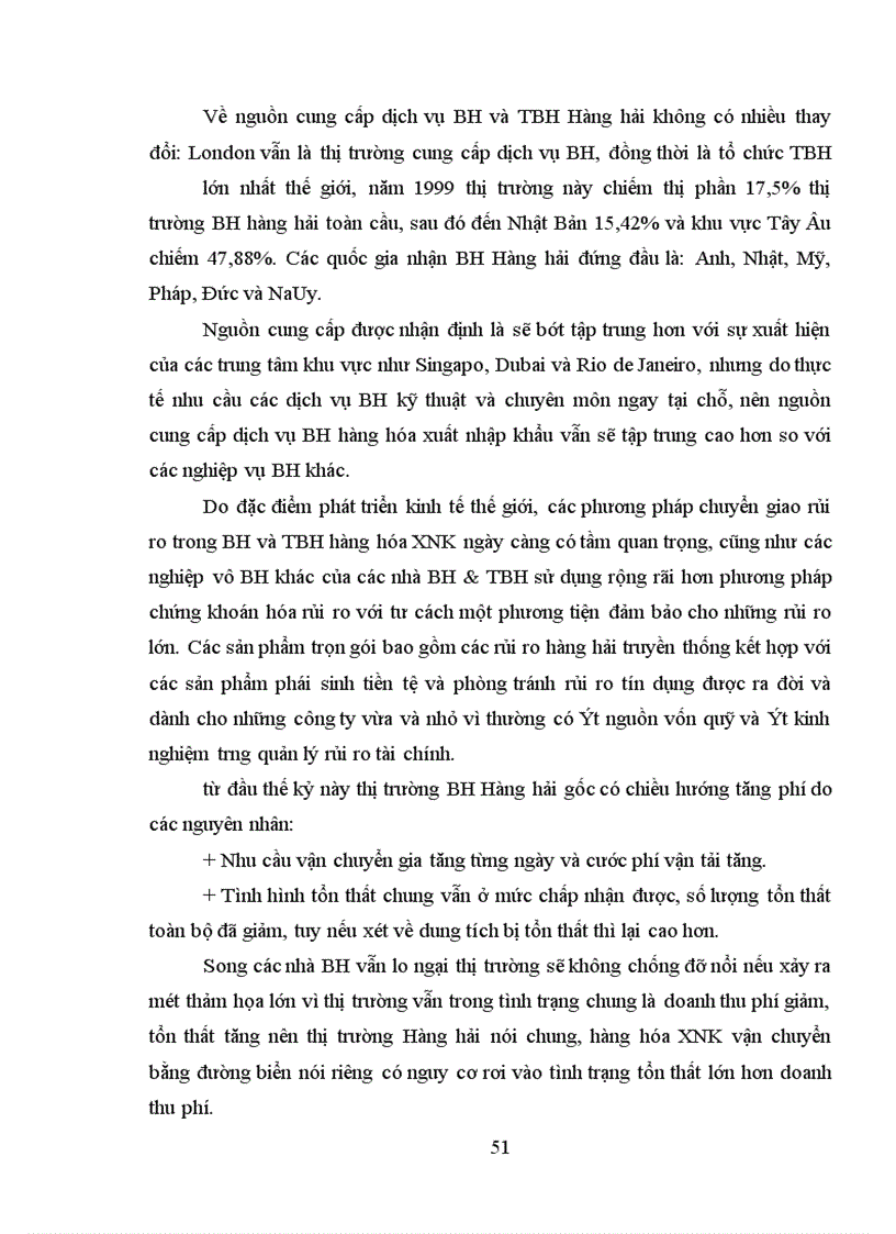 image for page Thực trạng hoạt động bảo hiểm và Tái bảo hiểm hàng hóa xuất nhập khẩu vận chuyển bằng đường biển ở Việt Nam.