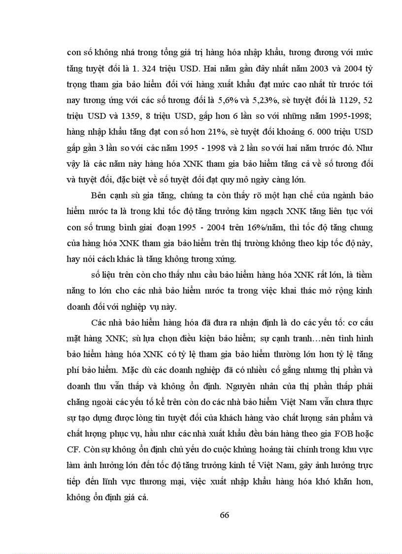 image for page Thực trạng hoạt động bảo hiểm và Tái bảo hiểm hàng hóa xuất nhập khẩu vận chuyển bằng đường biển ở Việt Nam.