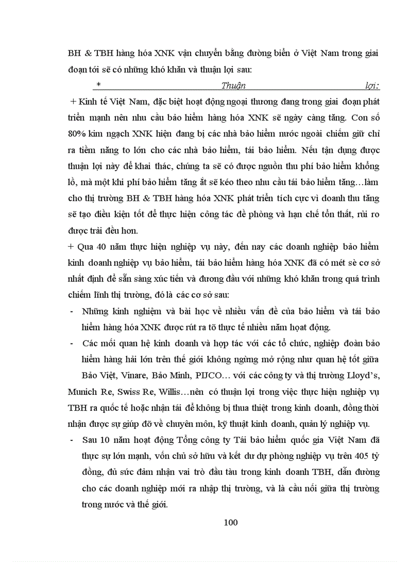 image for page Thực trạng hoạt động bảo hiểm và Tái bảo hiểm hàng hóa xuất nhập khẩu vận chuyển bằng đường biển ở Việt Nam.