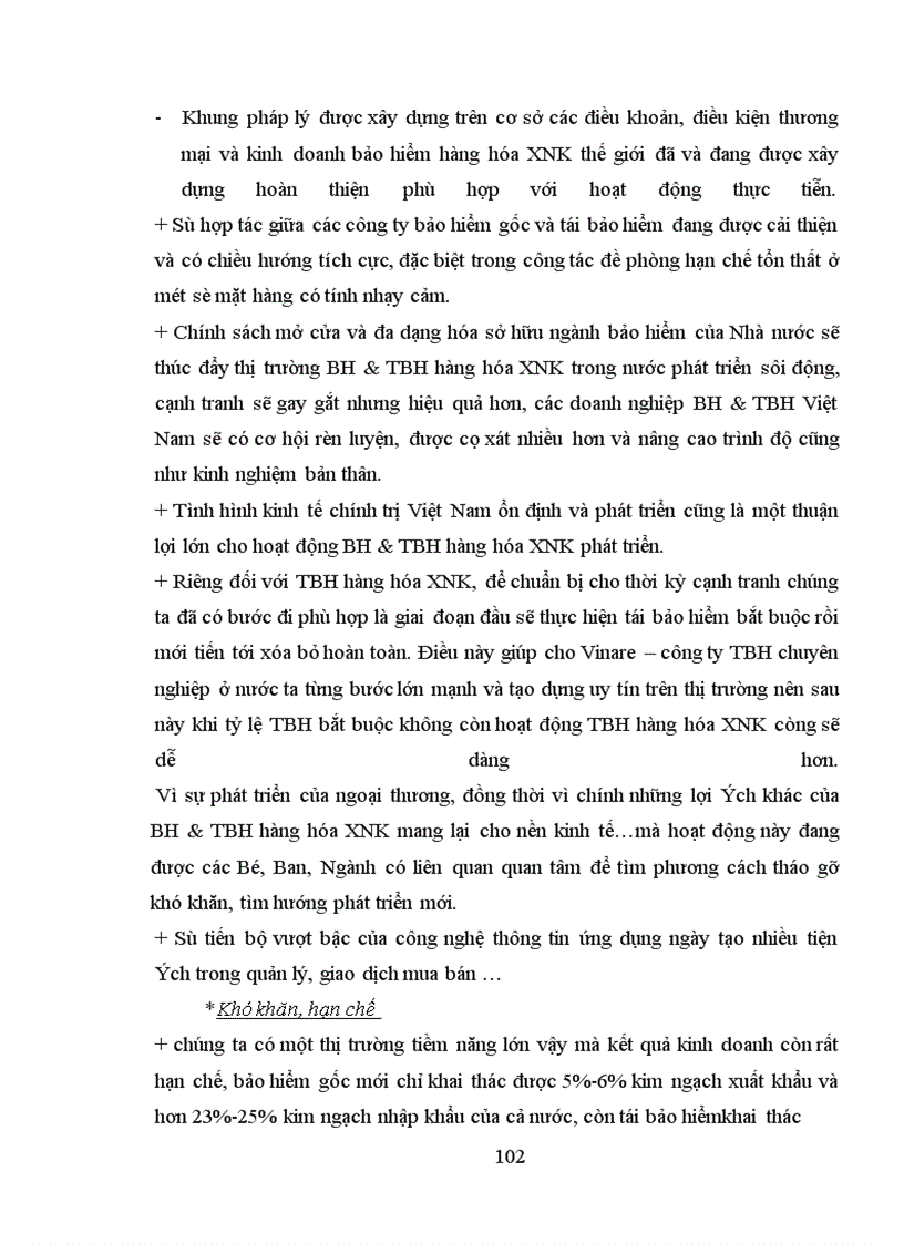 image for page Thực trạng hoạt động bảo hiểm và Tái bảo hiểm hàng hóa xuất nhập khẩu vận chuyển bằng đường biển ở Việt Nam.