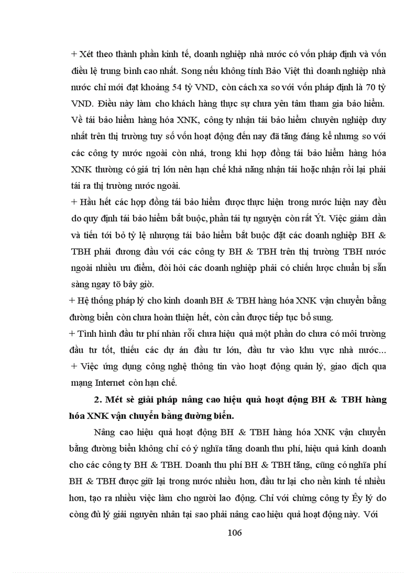 image for page Thực trạng hoạt động bảo hiểm và Tái bảo hiểm hàng hóa xuất nhập khẩu vận chuyển bằng đường biển ở Việt Nam.