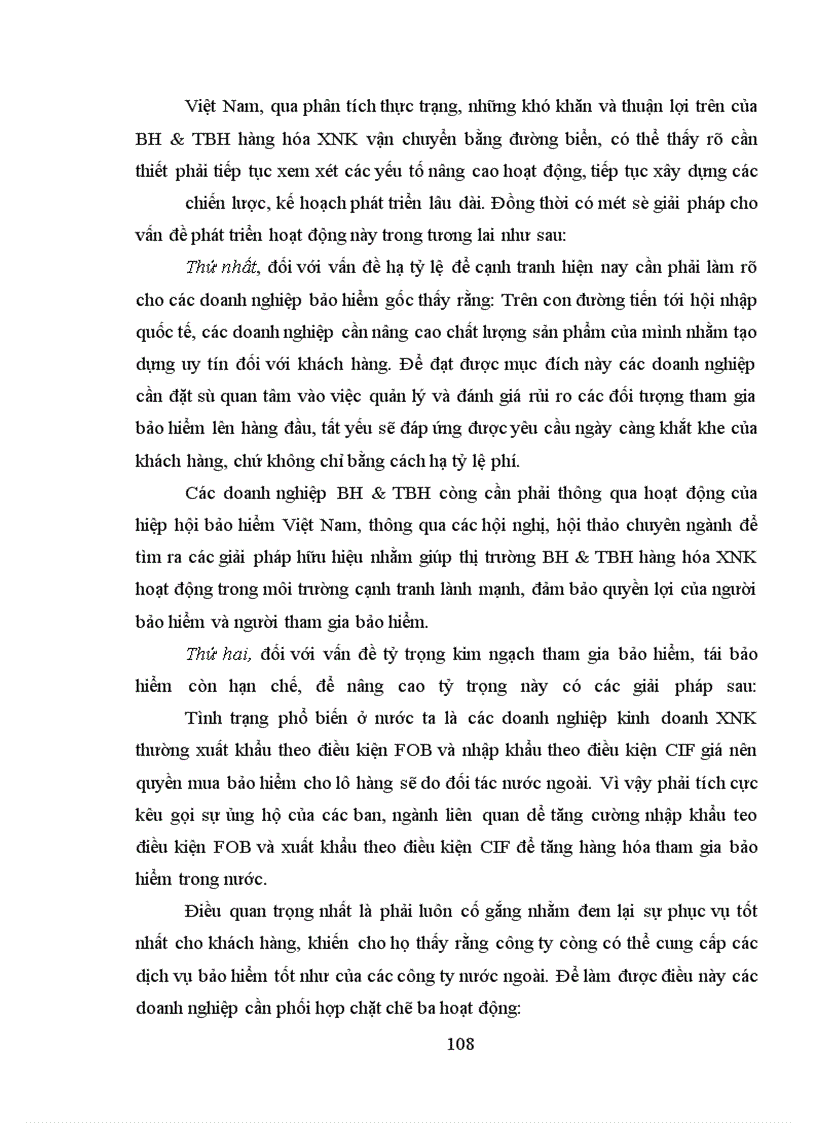 image for page Thực trạng hoạt động bảo hiểm và Tái bảo hiểm hàng hóa xuất nhập khẩu vận chuyển bằng đường biển ở Việt Nam.