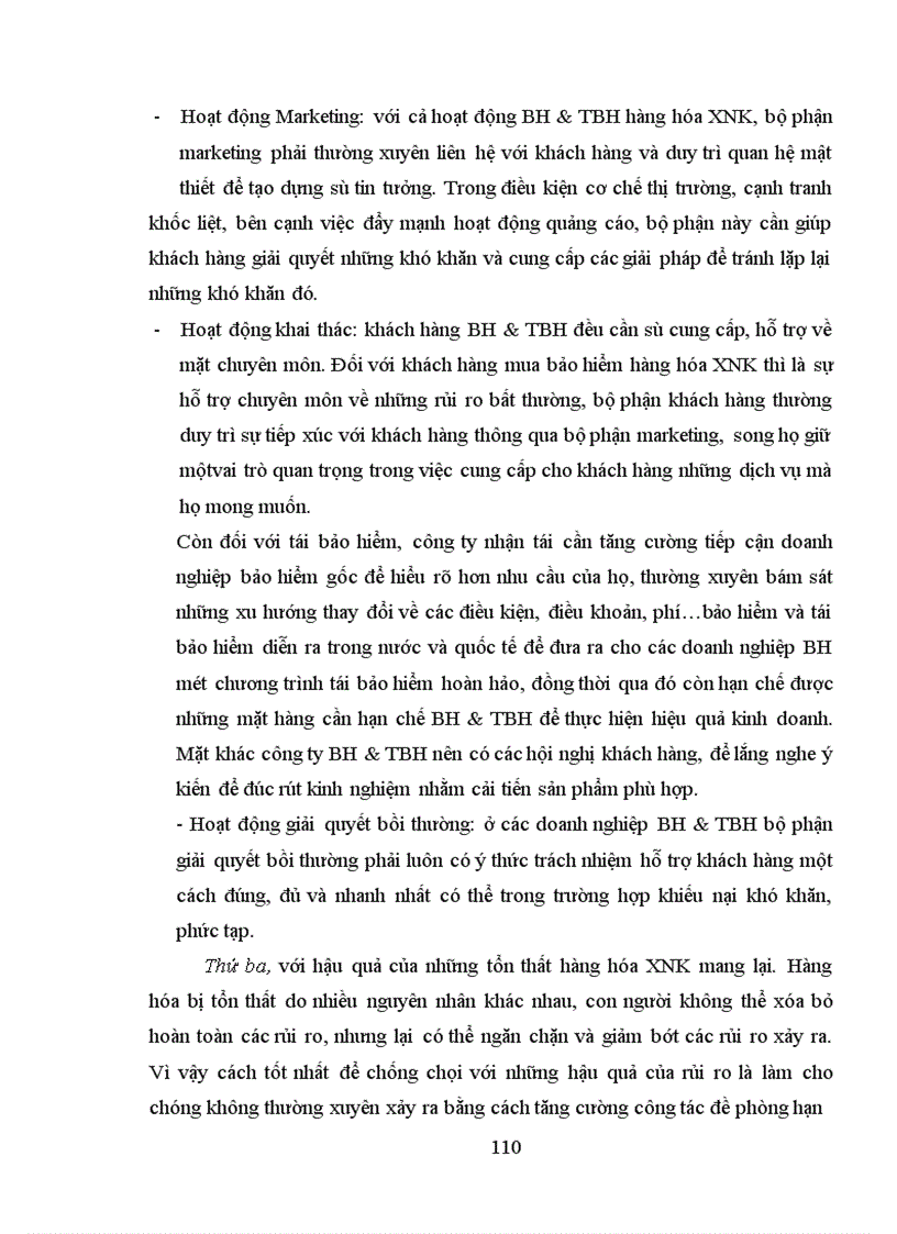 image for page Thực trạng hoạt động bảo hiểm và Tái bảo hiểm hàng hóa xuất nhập khẩu vận chuyển bằng đường biển ở Việt Nam.