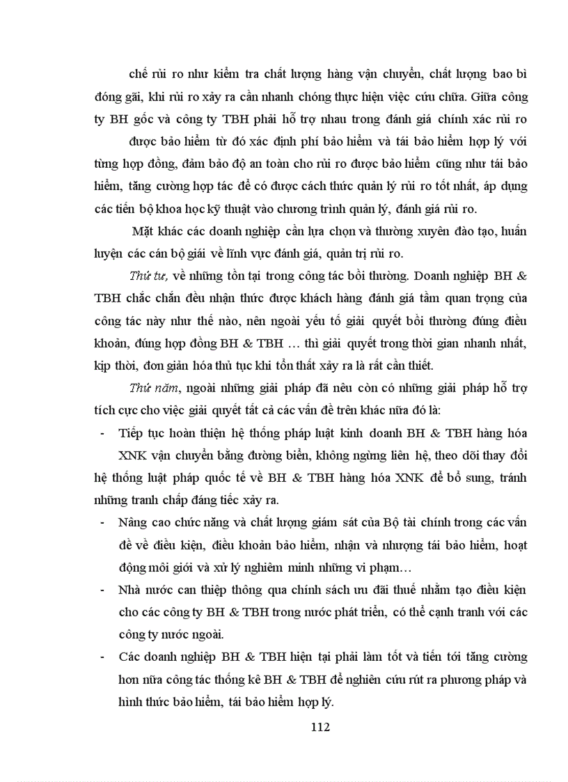 image for page Thực trạng hoạt động bảo hiểm và Tái bảo hiểm hàng hóa xuất nhập khẩu vận chuyển bằng đường biển ở Việt Nam.