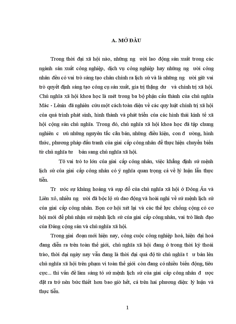image for page Sứ mệnh lịch sử của giai cấp công nhân có ý nghĩa quan trọng cả về lý luận lẫn thực tiễn.