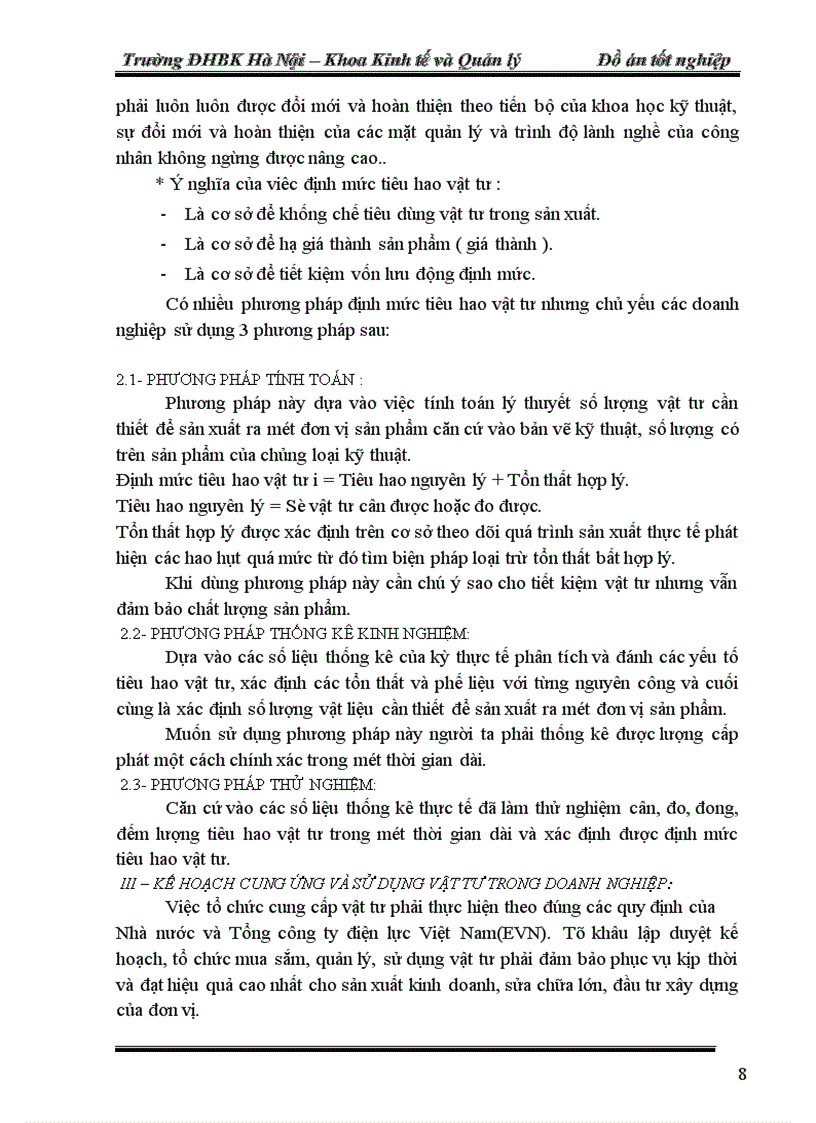 image for page Sử dụng vật tư tại nhà máy nhiệt điện uông bí