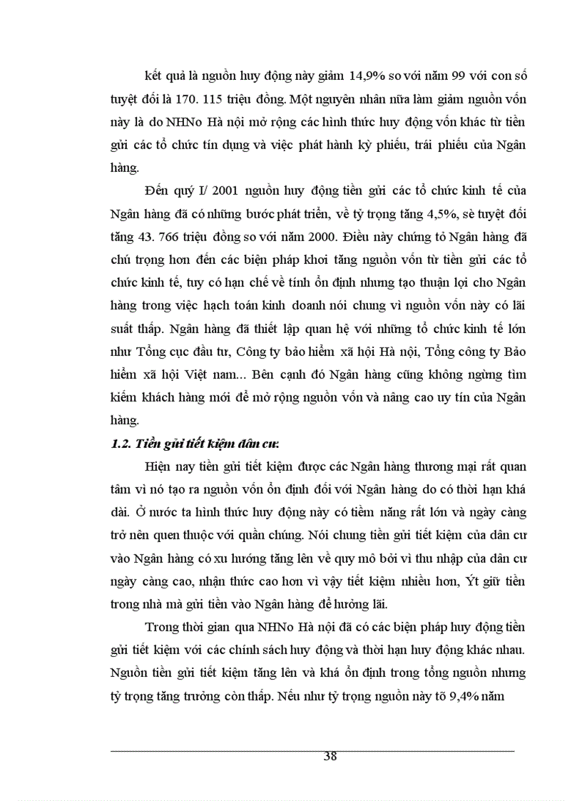 image for page Giải pháp về tính cân đối giữa huy động nguồn và sử dụng nguồn vốn nhằm đảm bảo hiệu quả kinh doanh tại Ngân hàng nông nghiệp và phát triển nông thôn Hà Nội