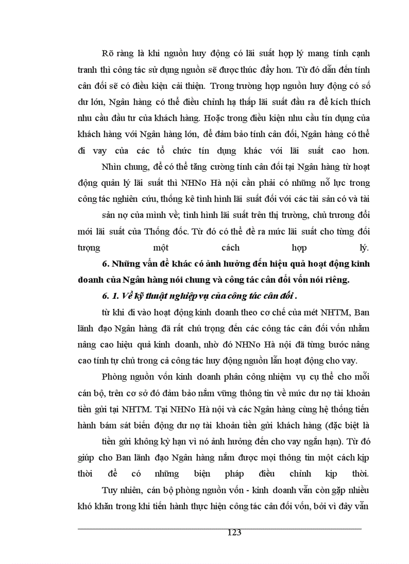 image for page Giải pháp về tính cân đối giữa huy động nguồn và sử dụng nguồn vốn nhằm đảm bảo hiệu quả kinh doanh tại Ngân hàng nông nghiệp và phát triển nông thôn Hà Nội