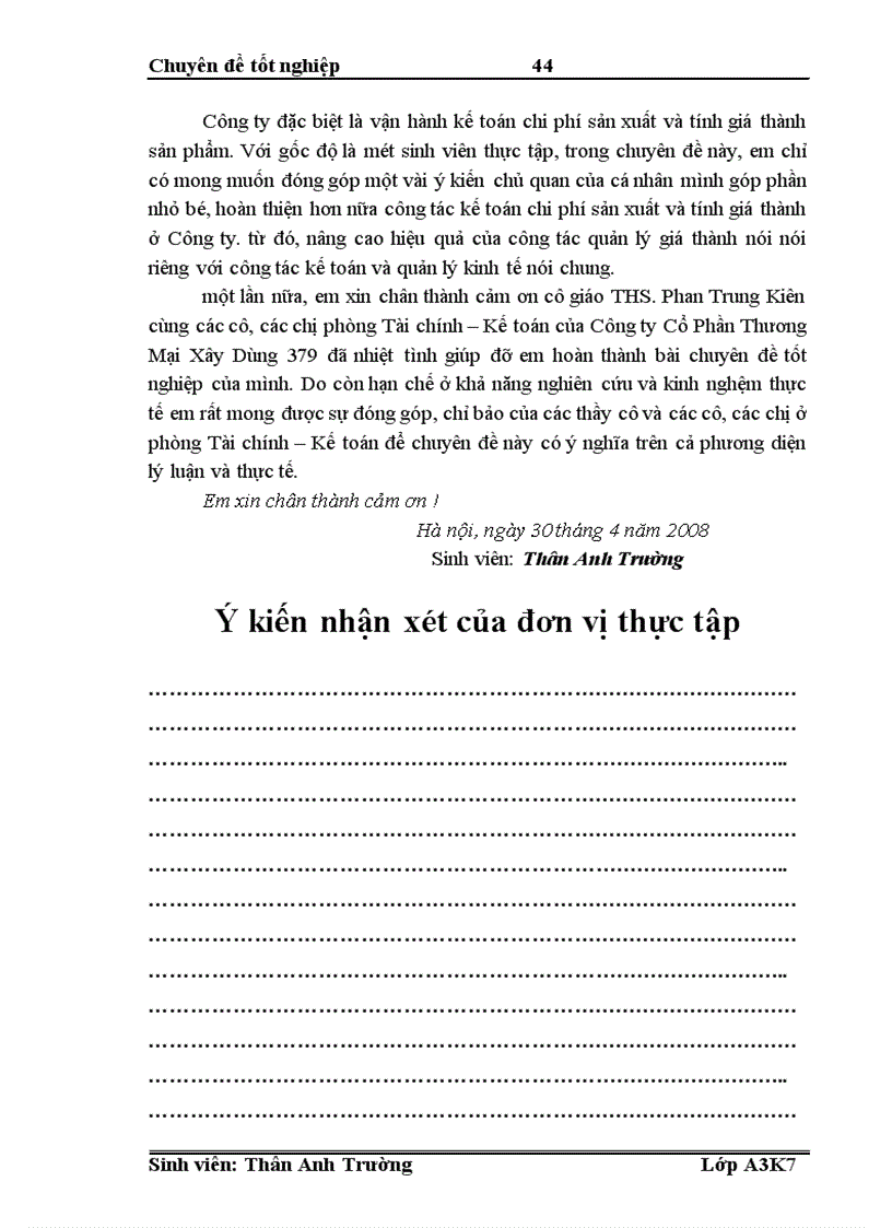 image for page Tổ chức công tác kế toán chi phí sản xuất và tính giá thành sản phẩm tại Công ty Cổ Phần Thương Mại Xây Dựng 379