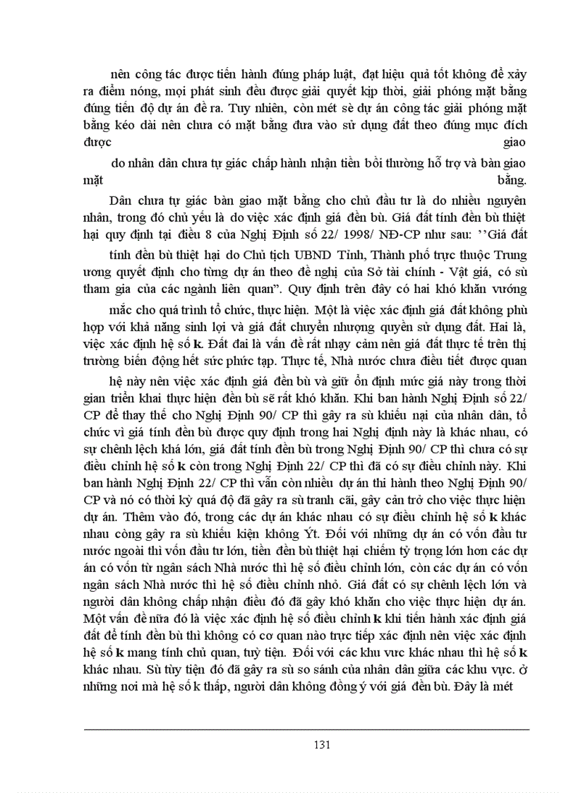 image for page Thực trạng và giải pháp tăng cường công tác quản lý Nhà nước về đất Đô thị qua ví dụ tại quận Cầu Giấy - TP Hà Nội