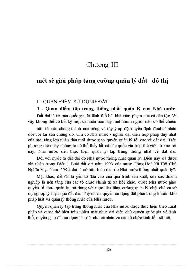 image for page Thực trạng và giải pháp tăng cường công tác quản lý Nhà nước về đất Đô thị qua ví dụ tại quận Cầu Giấy - TP Hà Nội