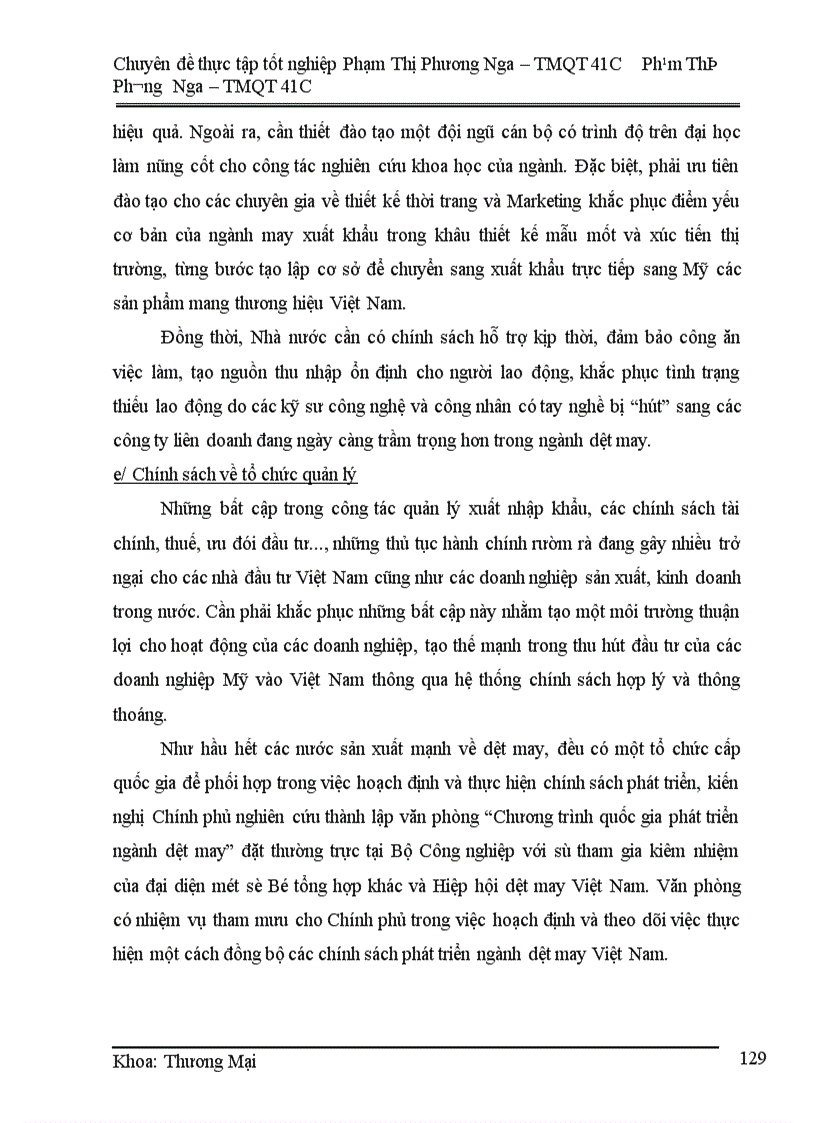 image for page Các giải pháp hỗ trợ xuất khẩu hàng dệt may Việt Nam sang thị trường Mỹ