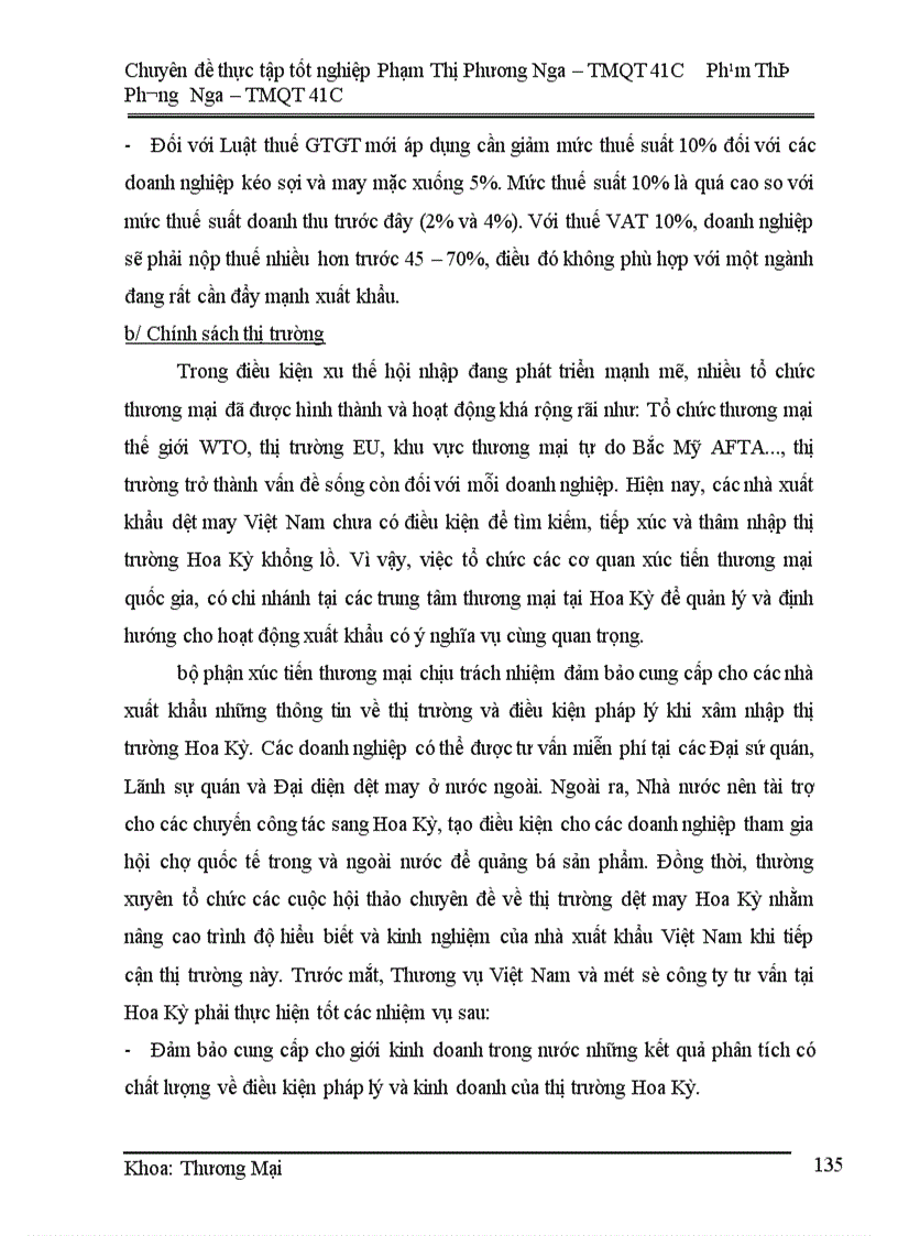 image for page Các giải pháp hỗ trợ xuất khẩu hàng dệt may Việt Nam sang thị trường Mỹ