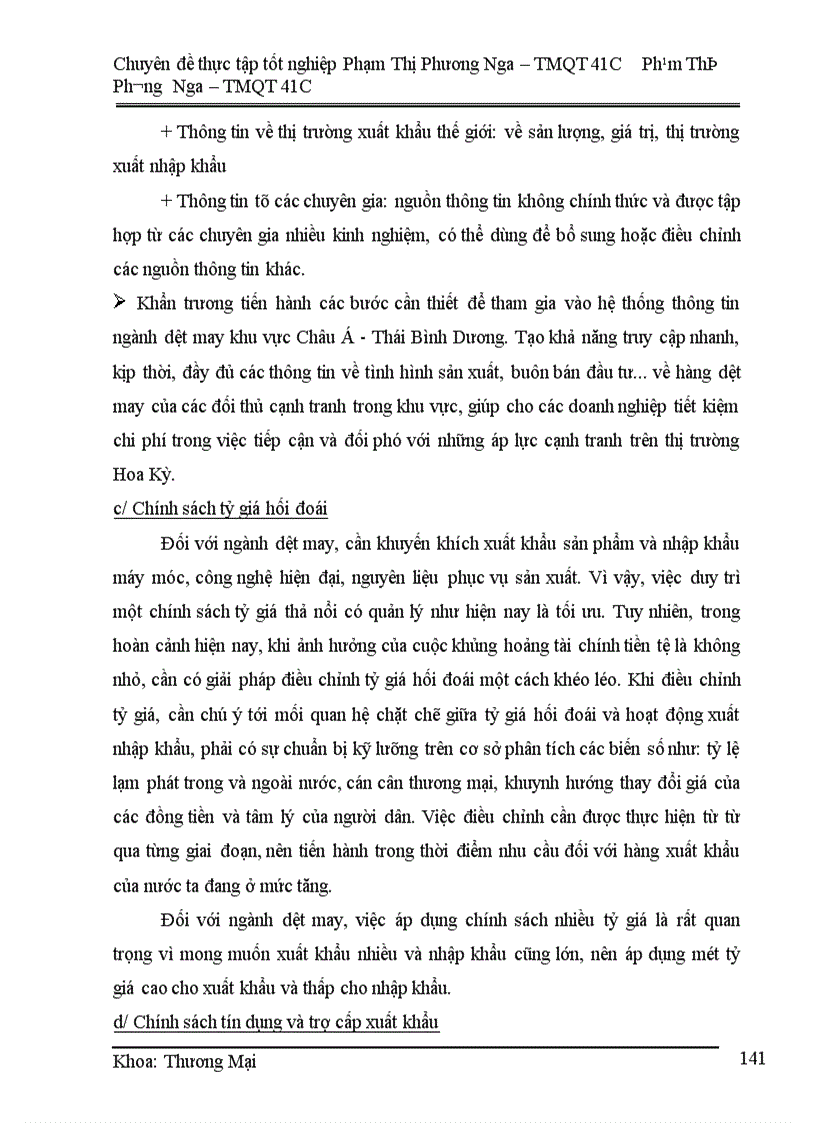 image for page Các giải pháp hỗ trợ xuất khẩu hàng dệt may Việt Nam sang thị trường Mỹ