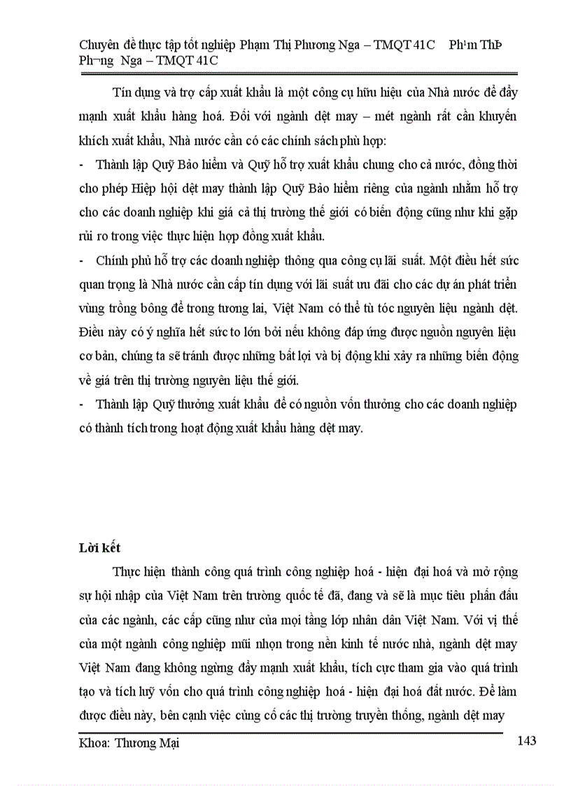 image for page Các giải pháp hỗ trợ xuất khẩu hàng dệt may Việt Nam sang thị trường Mỹ