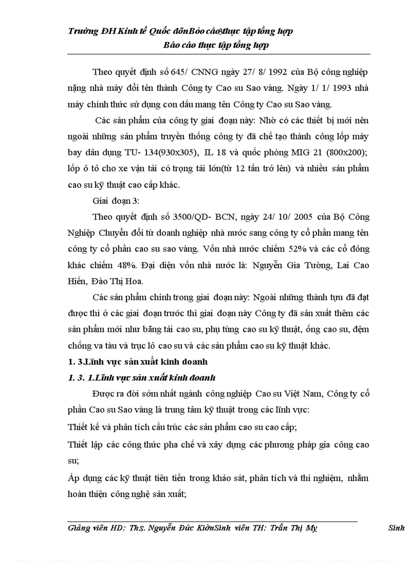 image for page Báo cáo thực tập tại công ty CP cao su Sao Vàng