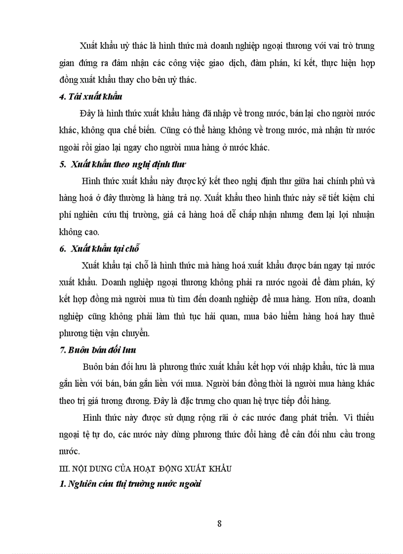 image for page Thực trạng và một số giải pháp nhằm tăng xuất khẩu hàng nông sản của Công ty xuất nhập khẩu nông sản thực phẩm Hà Nội