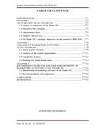 Analysis of marketing activities at Ha Thanh JSC