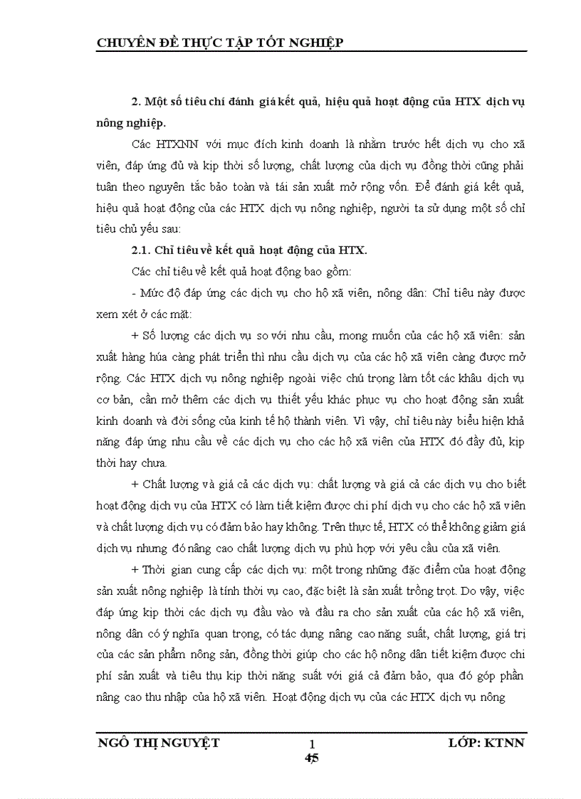 image for page Thực trạng và giải pháp chủ yếu nhằm phát triển và nâng cao hiệu quả hoạt động của hợp tác xã dịch vụ nông nghiệp huyện Việt Yên