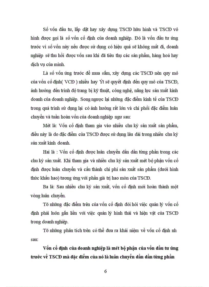 image for page Một số giải pháp chủ yếu nhằm góp phần nâng cao hiệu quả sử dụng vốn cố định ở Công ty Cao Su Sao Vàng