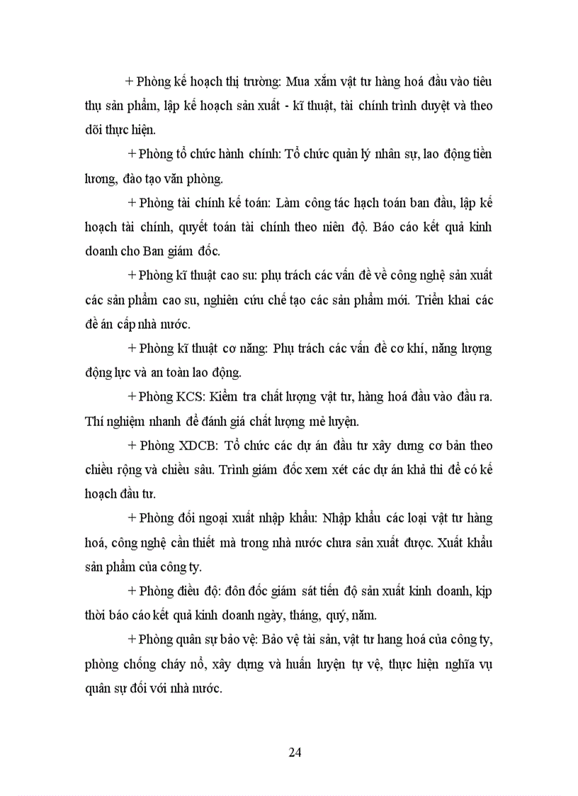 image for page Một số giải pháp chủ yếu nhằm góp phần nâng cao hiệu quả sử dụng vốn cố định ở Công ty Cao Su Sao Vàng