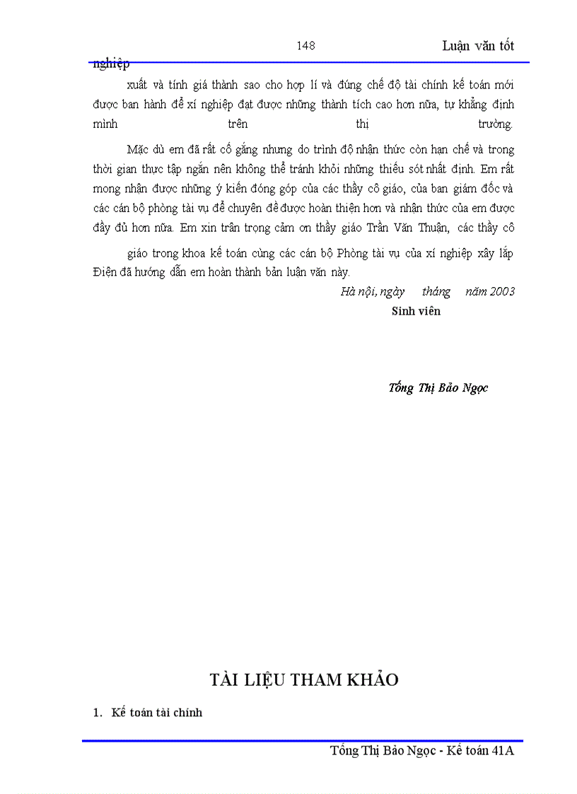 image for page Hoàn thiện kế toán chi phí sản xuất và tính giá thành sản phẩm xây lắp với việc nâng cao hiệu quả quản trị chi phí tại xí nghiệp xây lắp Điện – Công Ty Điện Lực I