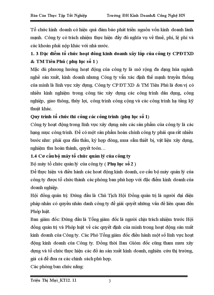 image for page Báo cáo thực tập tại phòng Tài chính-Kế toán của Công ty Cổ Phần Đầu Tư Xây Dựng & Thương Mại Tiên Phú