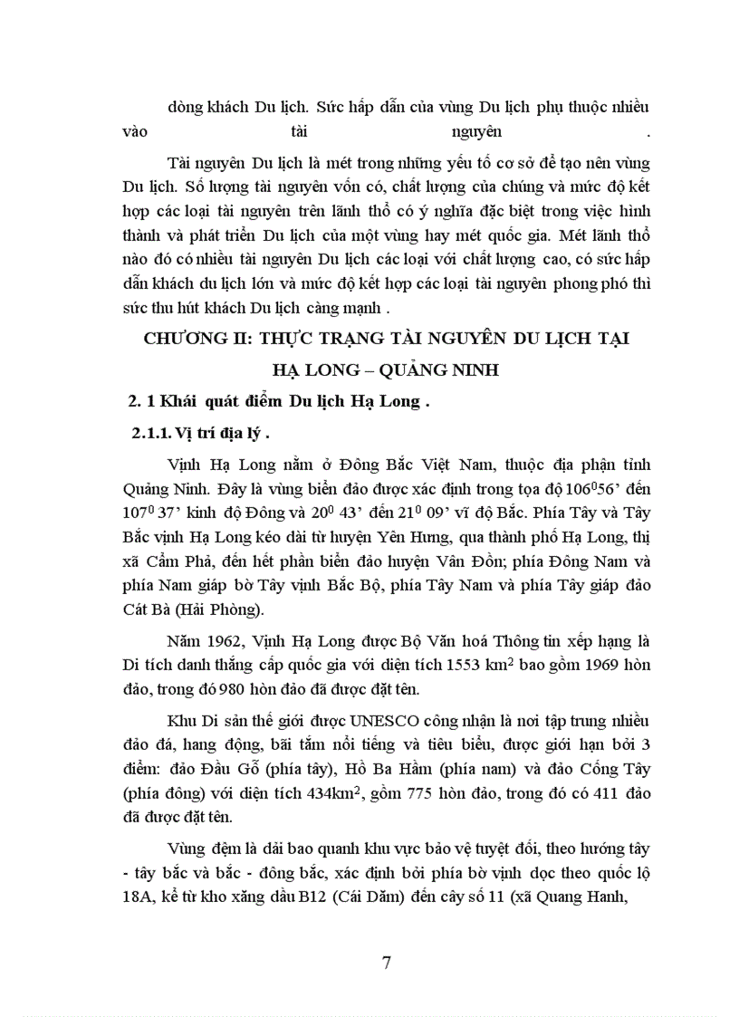 image for page Tìm hiểu tài nguyên du lịch tại Hạ Long