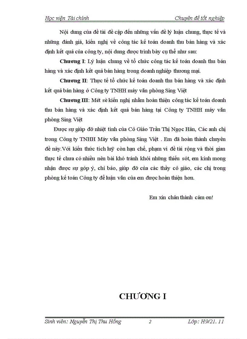image for page Tổ chức công tác kế toán doanh thu bán hàng và xác định kết quả bán hàng tại Công ty TNHH máy văn phòng Sing Việt