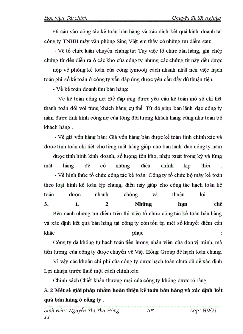 image for page Tổ chức công tác kế toán doanh thu bán hàng và xác định kết quả bán hàng tại Công ty TNHH máy văn phòng Sing Việt