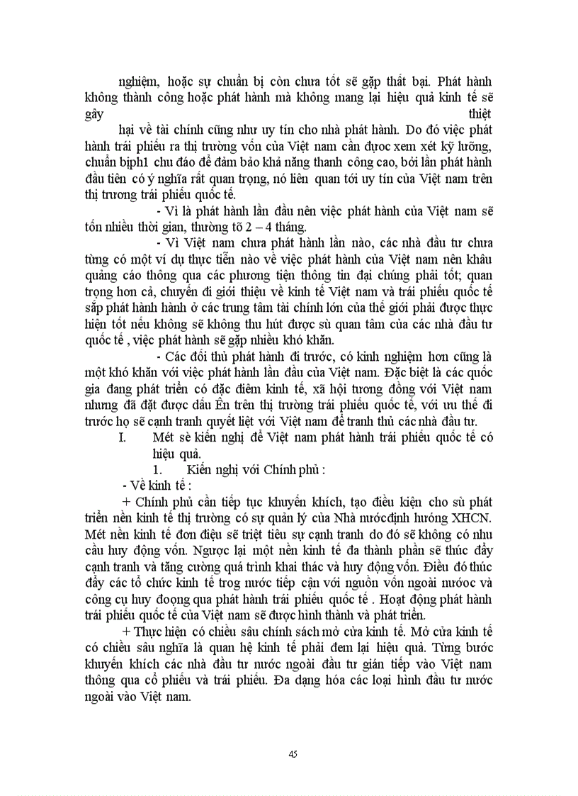 image for page Một số đề xuất để Việt Nam phát hành trái phiếu quốc tế có hiệu quả
