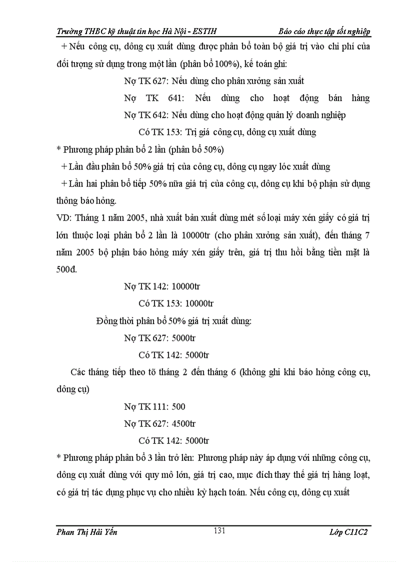 image for page Kế toán hạch toán nguyên liệu, vật liệu và công cụ, dụng cụ trong Nhà xuất bản Đại học Quốc Gia Hà Nội