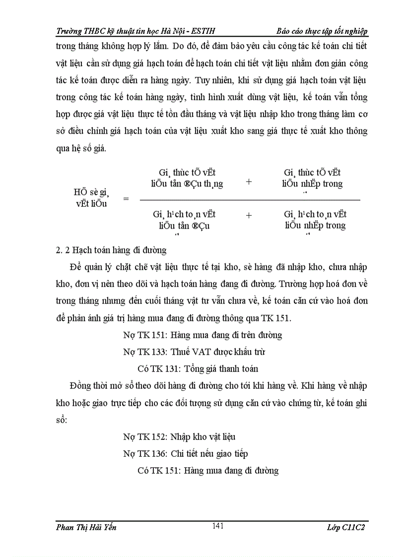image for page Kế toán hạch toán nguyên liệu, vật liệu và công cụ, dụng cụ trong Nhà xuất bản Đại học Quốc Gia Hà Nội