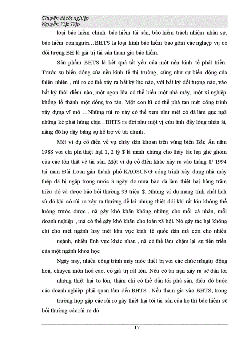 image for page Phân tích hiệu quả kinh doanh loại hình bảo hiểm tài sản tại công ty Bảo Minh Thanh Hoá