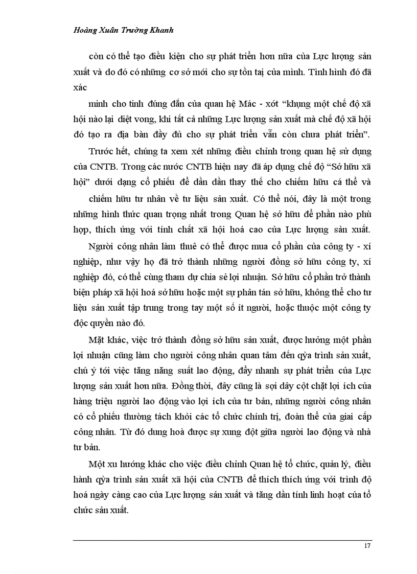 image for page Quy luật quan hệ sản xuất phù hợp với tính chất và trình độ phát triển của lực lượng sản xuất với công cuộc đổi mới kinh tế ở việt nam